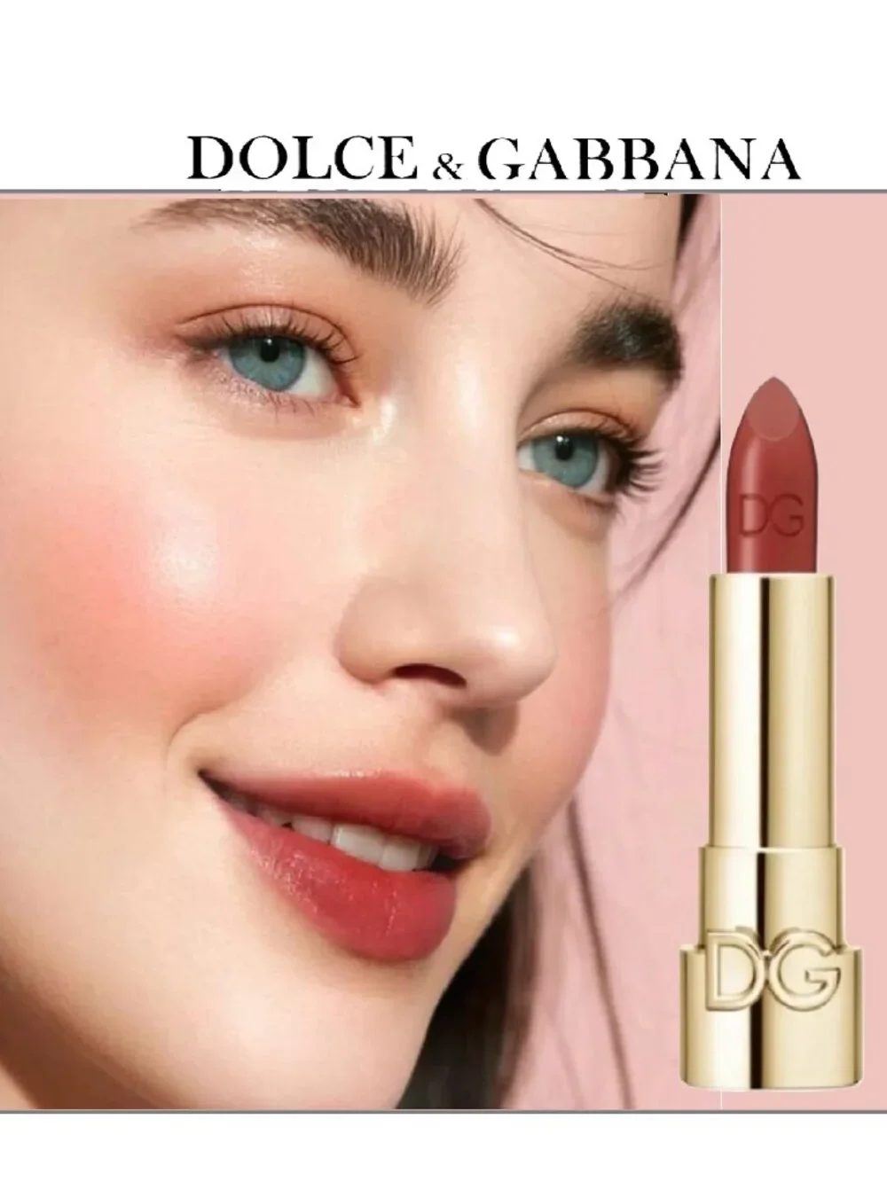 Dolce & Gabbana Matte Colour Lipstick — 670 Spicy Touch